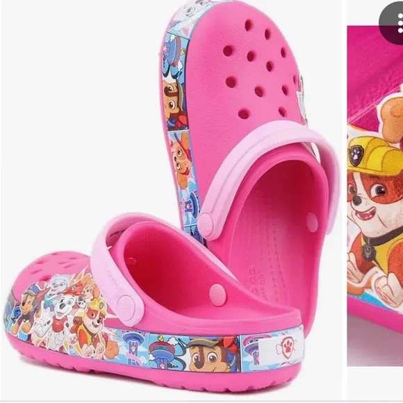 Crocs Paw Patrol Classic Band Clogs / Sandals Shoes Sz 1 - Picture 3 of 14